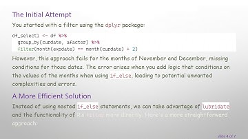 How to Filter a Large Dataframe in R Based on Date Conditions Using Pipes