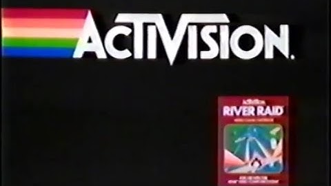 River Raid Tv Commercial | Atari 2600 | Colecovision Intellivision