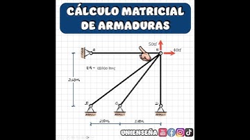 CÁLCULO MATRICIAL DE ARMADURAS
