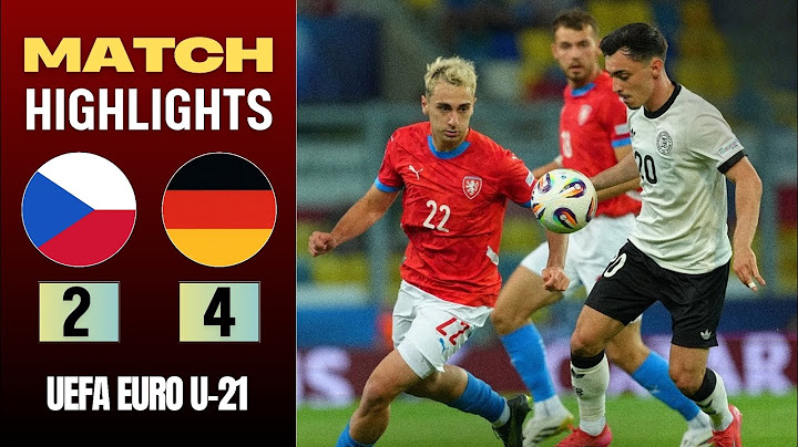 Czech Republic vs Germany U-21 | 2-4 | HIGHLIGHTS | UEFA Euro U-21 | Germany U-21