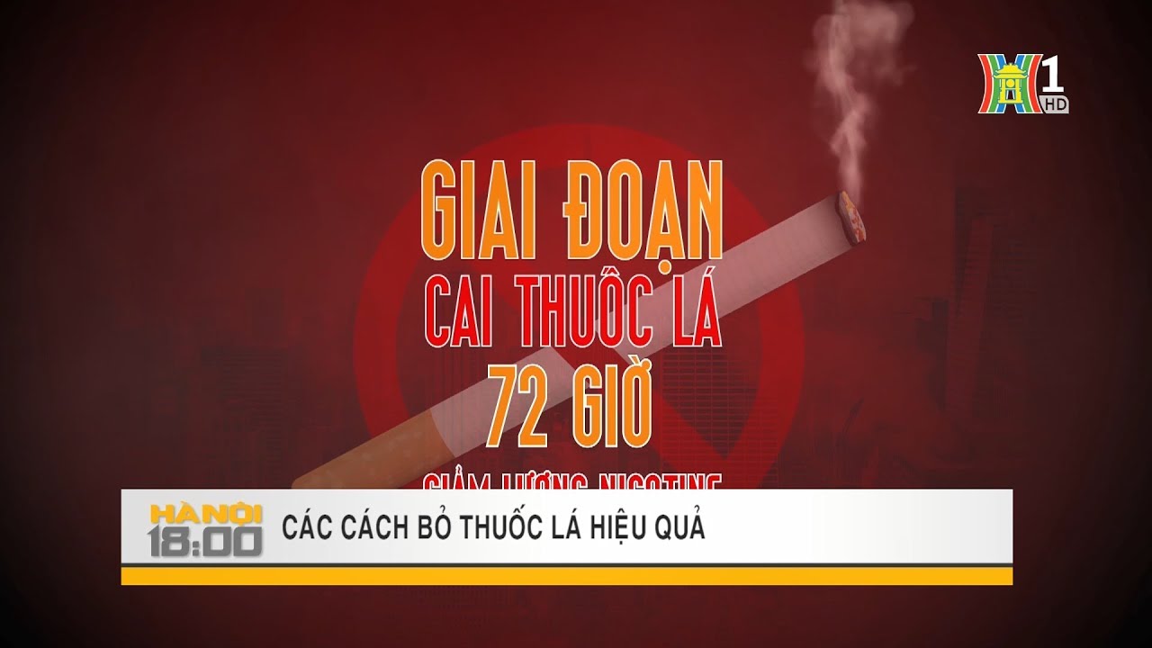 hieu thuoc New Cách bỏ thuốc lá hiệu quả | HANOITV