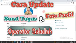 CARA UPDATE SK OPERATOR SEKOLAH