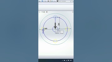 Circular Sketch Pattern Solidworks