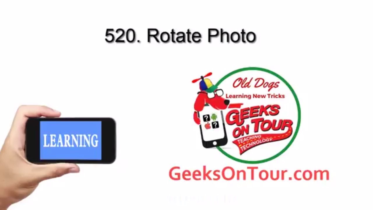tabletop simulator How to rotate a photo using Google Photos. GeeksOnTour.com video 520