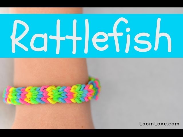 How To: Make the Rainbow Loom Diamond Bracelet 