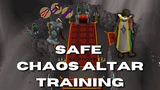 Safest Chaos Altar Training Method | OSRS Prayer Training Guide