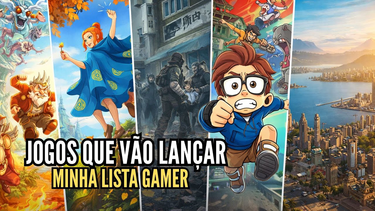 Jogos interessantes que vão lançar - Minha Lista Gamer