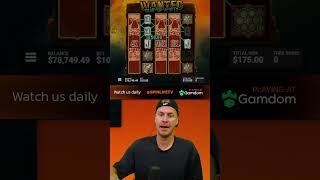 How a professional slot player wins HUGE on Wanted! #shorts