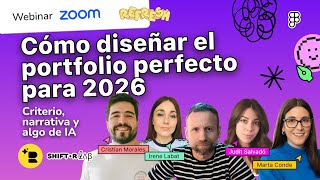 Cómo diseñar el portfolio perfecto para 2026 · Criterio, narrativa y algo de IA