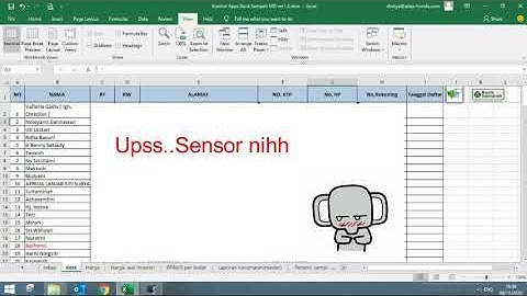 1. Pengenalan Aplikasi Bank Sampah VBA ver 1.3 - Introduction