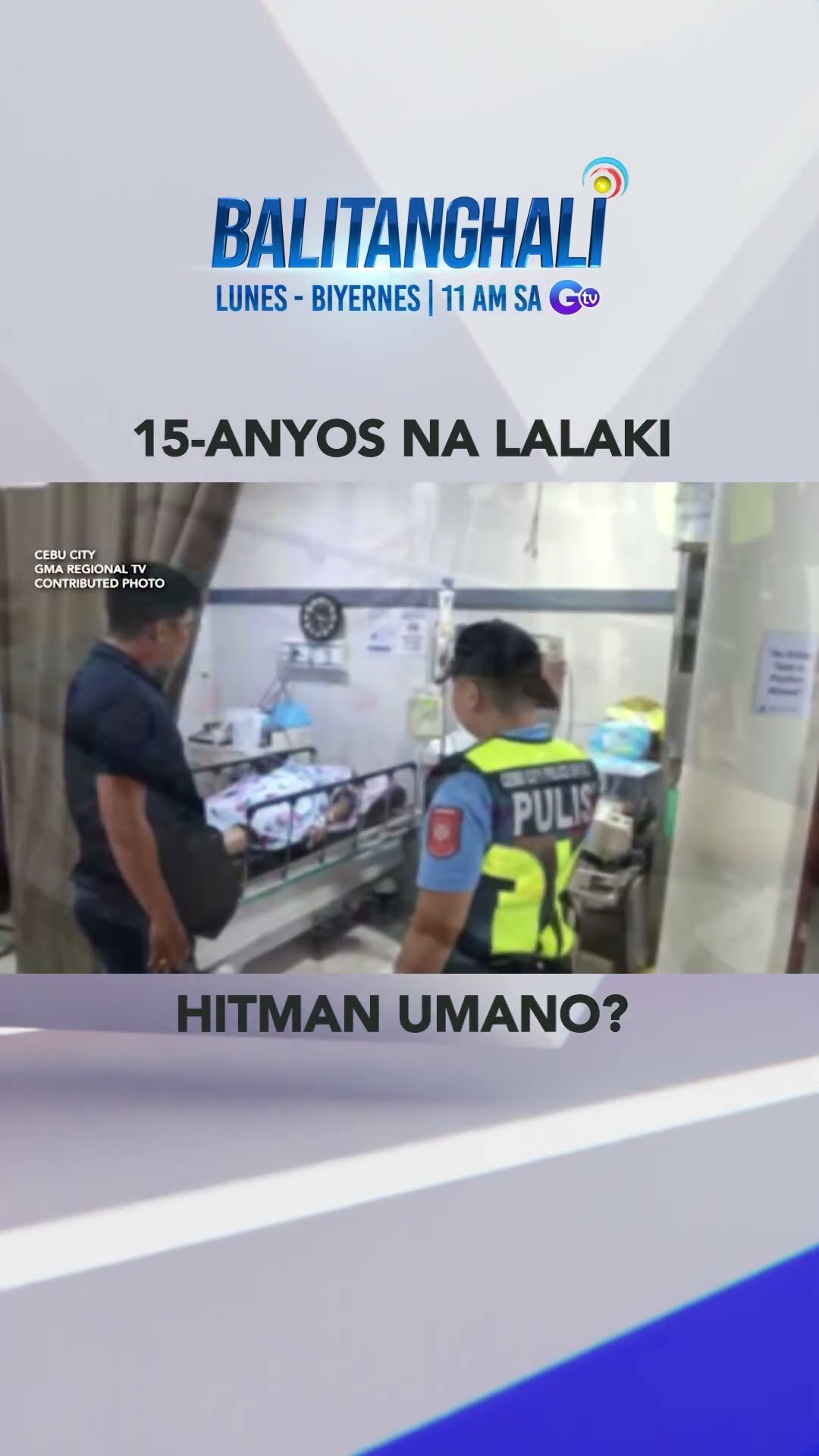 15-anyos na lalaki, ginagamit umanong hitman. #shorts | Balitanghali