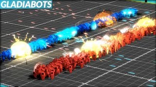 I Destroyed 1000 Robots to Find Out Which is Best (Gladiabots Gameplay) screenshot 2