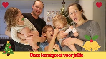 Onze kerstgroet voor jullie : Happy Together Familie Vloggers