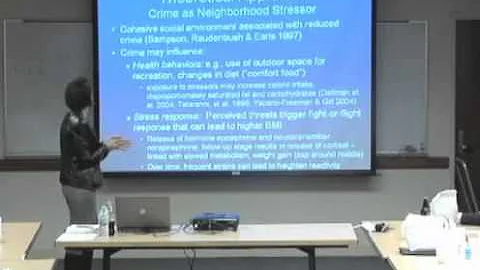 Kathleen Cagney - The Neighborhood Context of Heal...