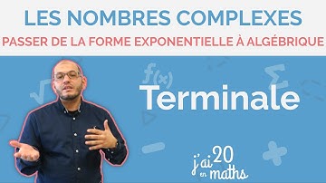 Passer de la forme exponentielle à algébrique - Les Nombres Complexes - Terminale