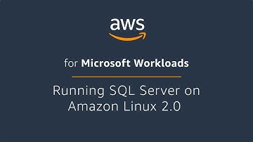 Running SQL Server on Amazon Linux 2.0