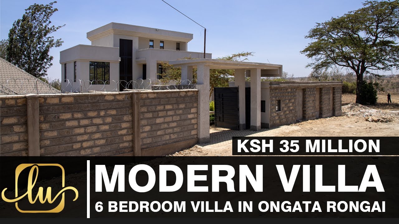 Contemporary Modern Villa in Ongata Rongai,Kenya. @Ksh 35 Million