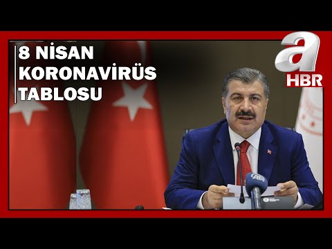 Türkiye'nin Günlük Koronavirüs Tablosu / A Haber | A Haber