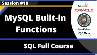 SQL - Part 18 - MySQL Built in Functions screenshot 3