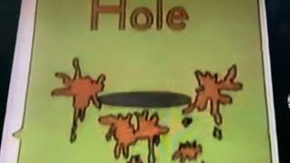 Sesame Street Speech Balloon: The Letter H is for Hole