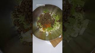 Yeşil Mercimekli Diyet Salata