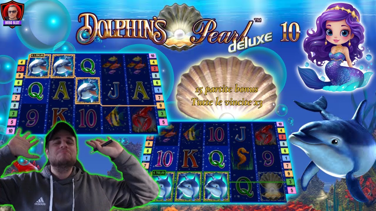 Cerchiamo tesori nei fondali della DOLPHINS PEARL DELUXE 🦪|  ANSO SLOT ONLINE 🎰