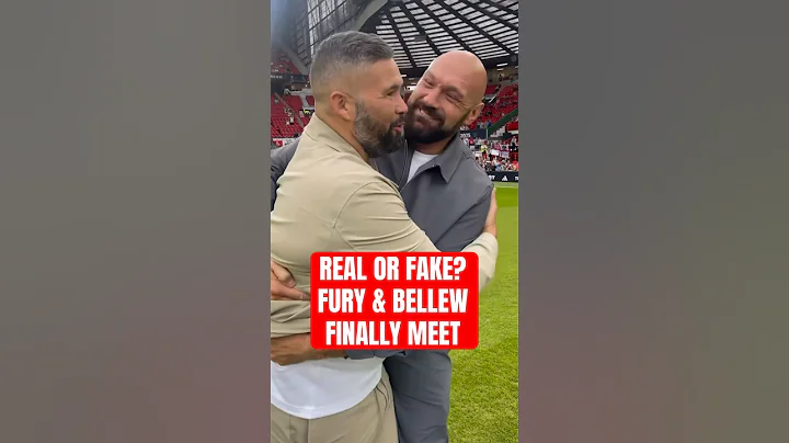 TYSON FURY & TONY BELLEW FINALLY CROSS PATHS | WAS THIS GENUINE OR FAKE?