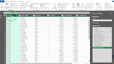 Using PowerQuery and PowerPivot to import and transform data