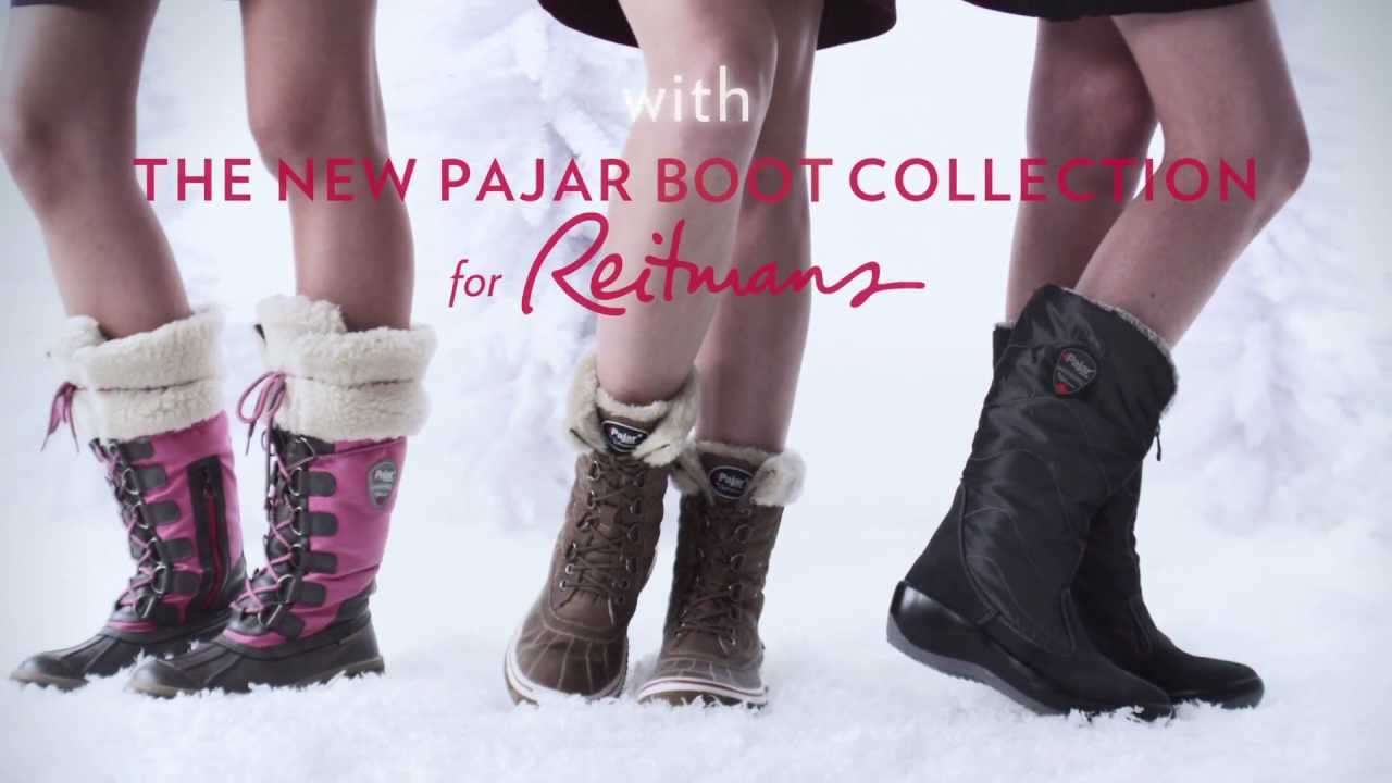 pajar for reitmans boot collection youtube