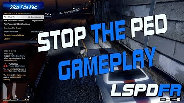 GTA5 - LSPDFR (Stop the ped) Gameplay