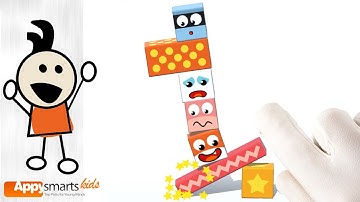 Pango Blocks Kaboom: Make Number One - Gameplay by Appysmarts Kids