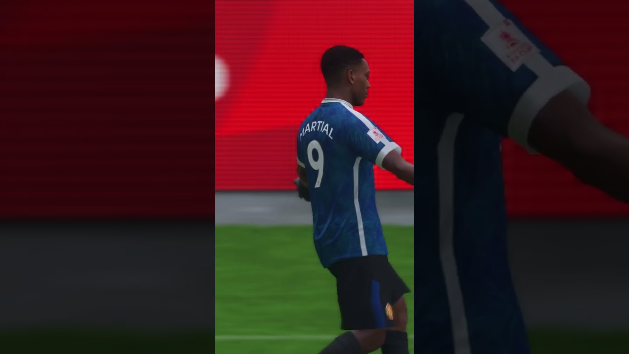 Through ball for Martial - FIFA 23