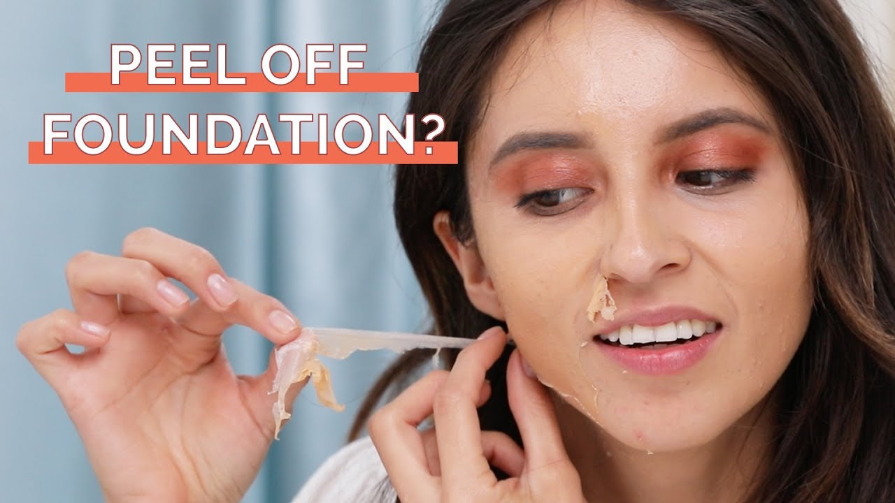 We Tried Peel Off Makeup | Crash Test Beauties