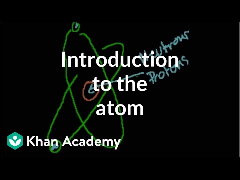 Introduction to the atom | Chemistry of life | Biology | Khan Academy