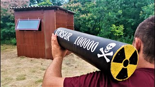 CORSAIR 100000☠️ in The Barn☢️ The Most Powerful Explosion on YouTube💥