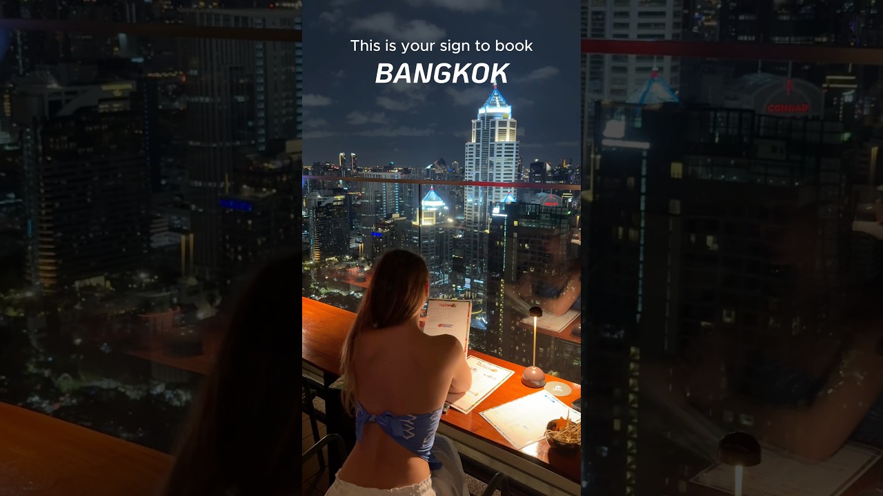 Best Rooftop Bar in Bangkok 🌇| Bar.Yard at Kimptom Maa-Lai