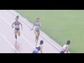 여 일반 육상 4x400mR