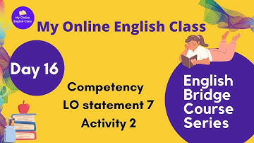 10th Bridge Course| |#day16| #bridgecourse #setu #english #bridgecourseenglish10