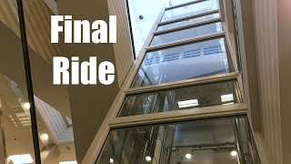 FINAL RIDE! Scenic Schindler MT Hydraulic Elevator @ Sears - South County Mall