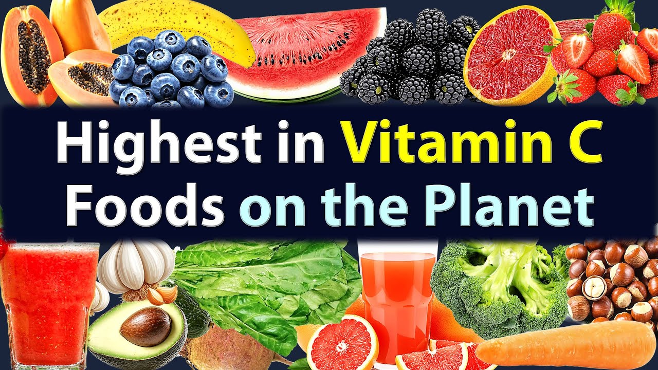 Top Vitamin C Rich Foods – Fruits, Vegetables, Beans, Nuts & Juices High in Vitamin C