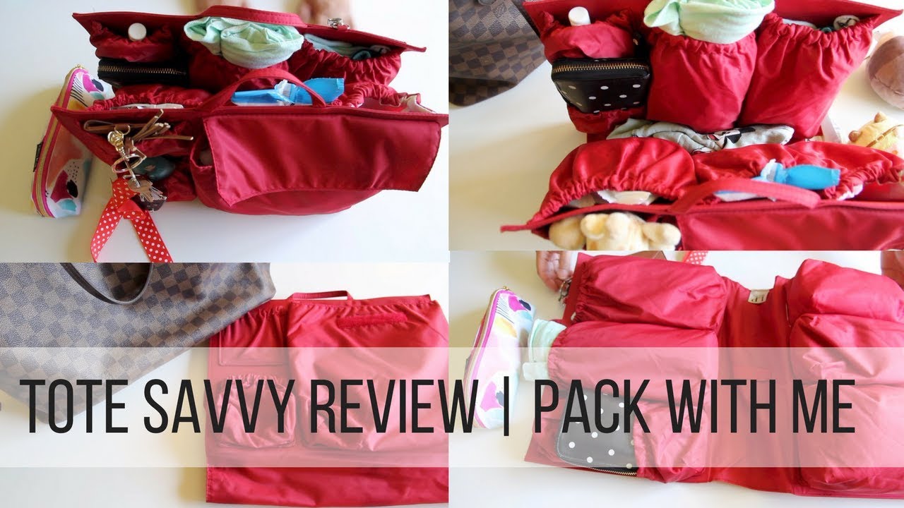 TOTE SAVVY REVIEW | PACK WITH ME NEVERFULL GM - YouTube