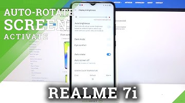 How to Turn On Rotate Screen in REALME 7i - Activate Auto Rotate Screen