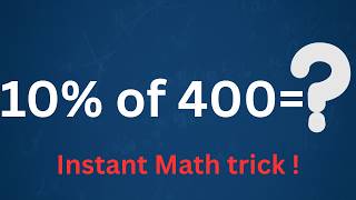 10% Of 400 Five Percent Of 400