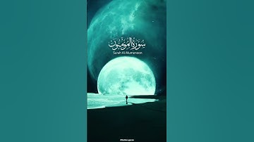 #quran #ياسر_الدوسري #تلاوة_خاشعة #سورة_المؤمنون  #yasseraldosari #تلاوة_تهز_القلوب #quranhealing