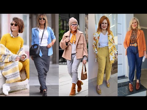 latest winter Fashion Clothes for women over 50| Elevate your look by ...