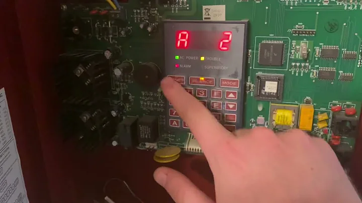 Home fire alarm system test