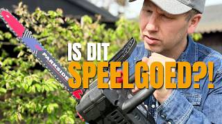 Accu kettingzaag van Parkside… dit had ik niet verwacht