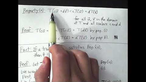 MA 260 Section 1.8: Intro to linear transformations