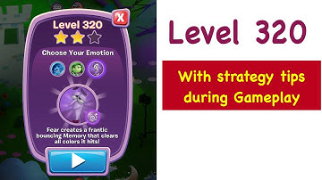 Inside Out Thought Bubbles Level 320 Tips and Strategy Gameplay Walkthrough