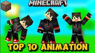 Top 10 Best Animation Commands Block Hacks | Minecraft Commands For Bedrock
